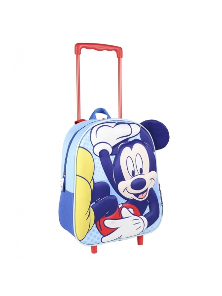 Zaino trolley per bambini 3D Mickey